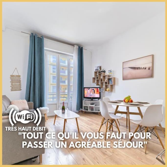 Centre Ville- Superbe T2-cosy-wifi Nizza